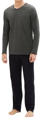 Image de Tom Tailor pyjama pantalon long nevada dark green hommes
