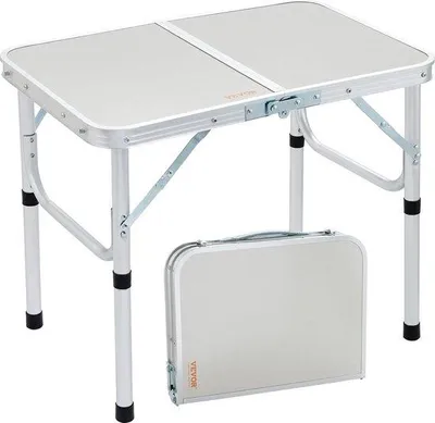 Produktbild von Famanu Campingtisch mit 2 Höhenverstellungen - 405 x 305 x 63,5 mm