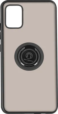 Produktbild von Avizar, Hybrid Handyhülle mit Ring-Halterung für Galaxy A51, Schwarz