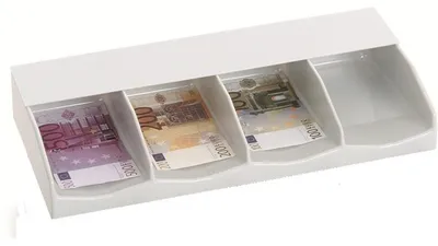 Produktbild von Banknotenfach B 40 A lichtgrau