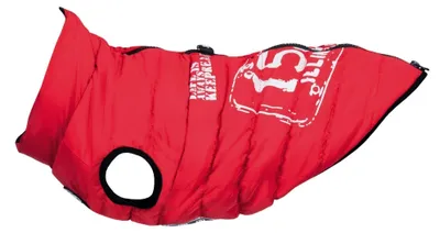 Produktbild von Trixie Geschirr-Mantel Saint-Malo rot, Rückenlänge: 33 cm