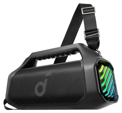 Produktbild von Soundcore Boom 2 Pro, 140 W, 50 W, 20 W, Kabellos, 2.1 Tragbares Lautsprechersystem, Schwarz