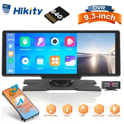 Productafbeelding van Autospeler Stereo Radio Touchscreen Draadloos Mirror Link FM USB AUX 64GB