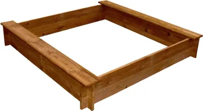 Produktbild von vidaXL Sandkasten Holz Quadratisch