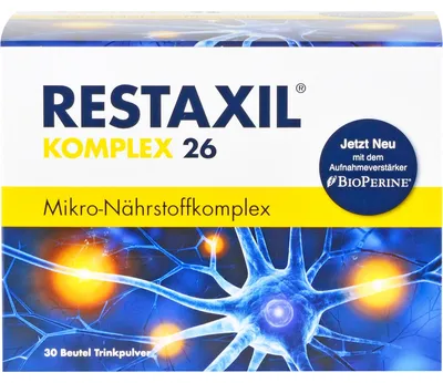 Produktbild von Restaxil Komplex 26 Trinkpulver mit Mikro-Nährstoffkomplex, 30 St. Beutel