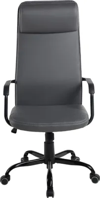 Produktbild von Chefsessel >Dayo< Wippmechanik, Sitzhöhenverstellung, dunkelgrau - 59x113x59cm (BxHxT)