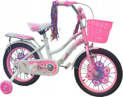 Produktbild von Azaris Kinderfahrrad 12" Rosa mit Stützrädern