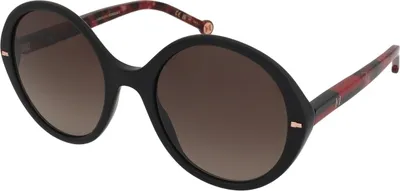 Produktbild von Carolina Herrera HER 0177/S BLACK RED/BROWN SHADED 55/22/140 Damenbrillen Sonnenbrillen