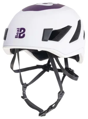 Image de BEAL indidy-white-purple helmet