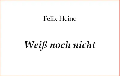 Produktbild von Weiß noch nicht