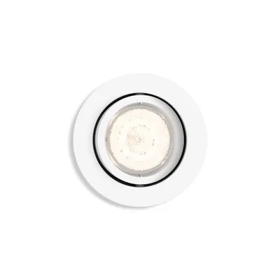 Produktbild von Philips myLiving Einbauspot, Einbaustrahler, Nicht austauschbare(s) Leuchtmittel, 1 Glühbirne(n), LED, 4,5 W, Weiß