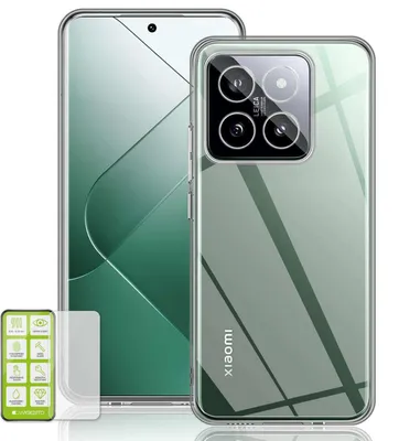 Obrázek produktu pro Pro Xiaomi 14 silikonové pouzdro H9 skleněné pouzdro na mobilní telefon pouzdro kryt kryt
