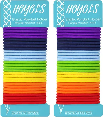 Image de Chakra Elastiques Set 56 pièces pour filles femmes - Elastiques sans métal
