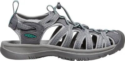 Produktbild von KEEN Sandale Damen Keen WHISPER W-MEDIUM GREY/PEACOCK GREEN NA MEDIUM GREY/PEACOCK GREEN 40