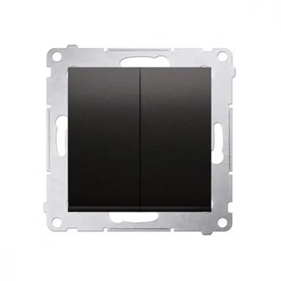 Obrázek produktu pro Kontakt-Simon DW5.01/48, Plast, Antracit, IP20, IP44, 250 V, 10 A, 75 mm