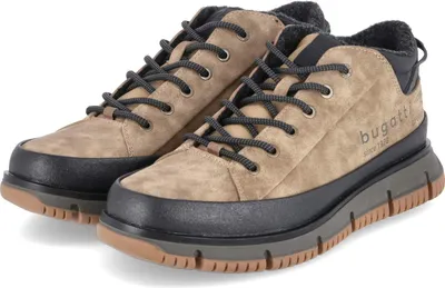 Produktbild von Bugatti Herren Halbschuhe/ Winterschuhe Hellbraun Textil-Synthetik-MixGröße:42