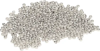 Image de 500 perles à sertir, entretoises rondes, perles d'arrêt en vrac, embouts pour colliers et bracelets
