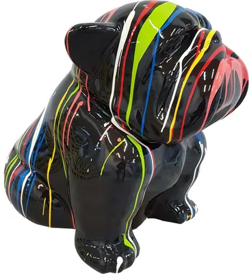 Immagine prodotto di Statua di design Statuette moderne Decorazione Cane Scultura Giardino Sculture