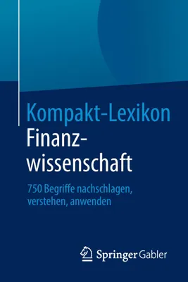 Produktbild von Kompakt-Lexikon Finanzwissenschaft