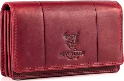 Produktbild von MATADOR VENEDIG Leder Damen Langbörse Geldbeutel RFID Pink
