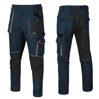 Produktbild von Arbeitskleidung Art.Mas Classic Stretch Slim Dunkelblau Monteurhose Bundhose Gr. 54