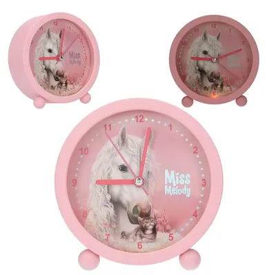 Produktbild von Miss Melody 0414088, Quarzwecker, Rund, Pink, Drinnen, Kind, Junge/Mädchen