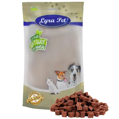 Produktbild von 1 kg Lyra Pet® Lammfleischwürfel