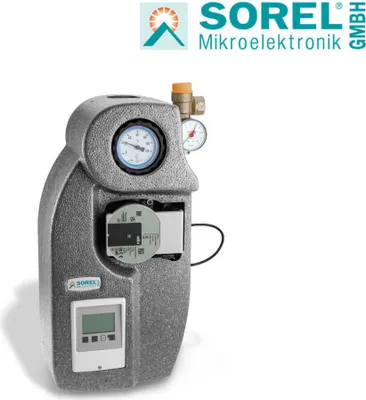 Produktbild von Sorel Solar Pumpengruppe 1-Strang mit Wilo Pumpe + STDC | S1-Solar-10