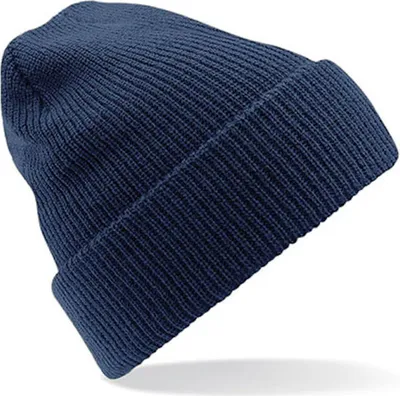 Produktbild von Beechfield 'Original Heritage Beanie' Dunkelblau