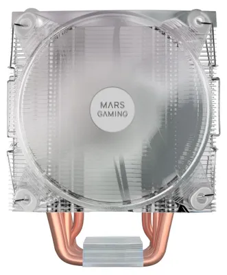 Obrázek produktu pro Mars Gaming MCPU66, vzduchové chlazení, 12 cm, 800 RPM, 1600 RPM, stříbrná, transparentní