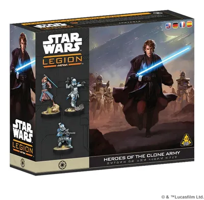 Produktbild von Star Wars Legion – Erweiterung „Helden der Klonarmee“