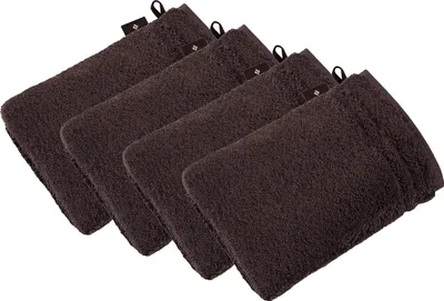 Produktbild von 4er Pack Waschhandschuh Vienna Style Supersoft von der Marke Vossen 22 x 16 cm