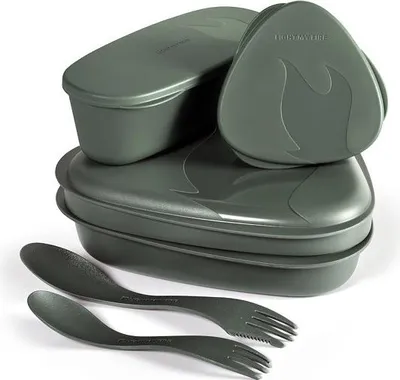 Image de Vaisselle LIGHT MY FIRE LUNCHKIT 2.0 Uni, vert sauge