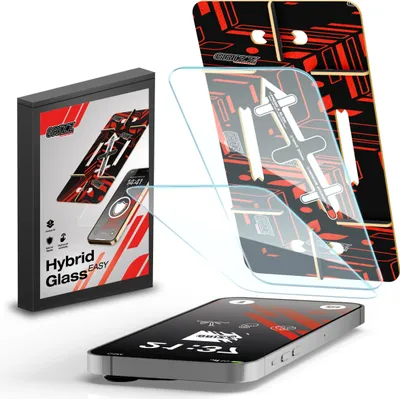 Produktbild von GrizzGlass HybridGlass Easy Apple iPhone 15 Plus [2 PACK]