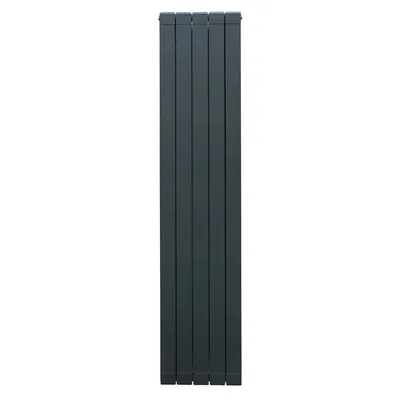 Produktbild von Aluminium Paneelheizkörper - 1800mm x 395mm - Anthrazitgrau