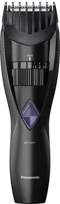 Obrázek produktu pro Panasonic ER-GB37, Omyvatelný, Baterie, Černá