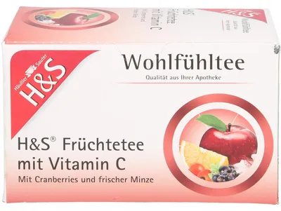 Produktbild von H&S Früchte mit Vitamin C, 20X2.7 g FBE