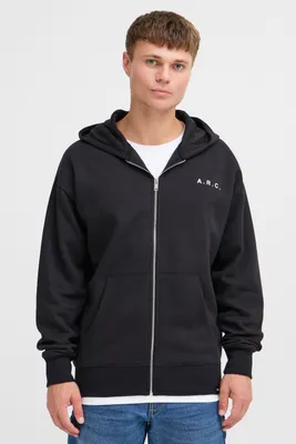 Produktbild von !Solid SDHenne Herren Sweatjacke Zipper Sweater mit Kapuze Kängurutasche Reißverschluss Baumwollmischung Loose fit