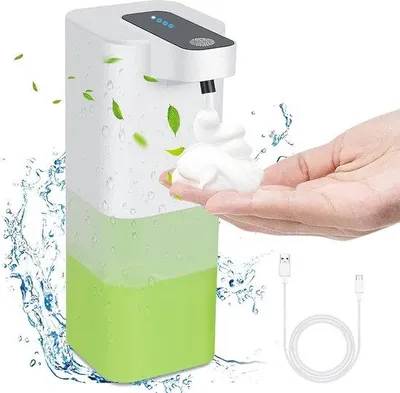 Obrázek produktu pro Automatické dávkovače mýdla, bezdotykové, dávkovače mýdla se senzorem, umyvadlo, hygienické, bezdotykové.