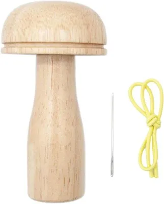 Produktbild von Stopfpilz-Kit für Handarbeiten mit starkem Griff und glatter Oberfläche