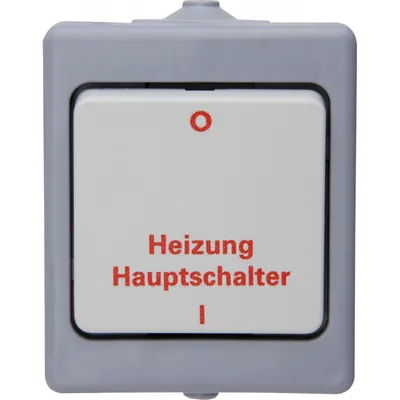 Obrázok produktu pre Kopp 567348009, Tlačidlá, Šedá, Biela, Termoplastik, IP44, 250 V, 10 A
