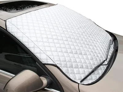 Produktbild von Auto Windschutzscheiben Abdeckung - Hochleistungs-Ultra-Dick Schutzabdeckung Schnee EIS Frost Staub Wasserbest?ndig UV,Flexible Gr??e fš¹r SUVAuto Gro? Oder Klein