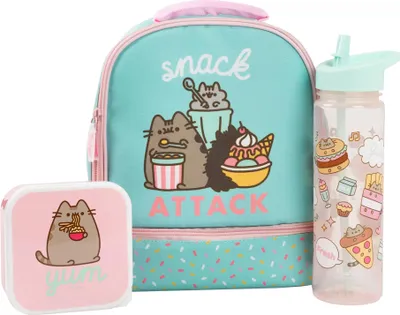 Obrázek produktu pro Pusheen - Sada sáčků na svačinu "Snack Attack" (3 balení) NS9483 (jedna velikost) (barevné)