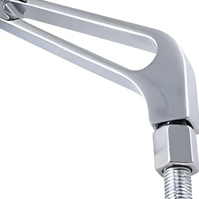 Image de Miroir de guidon str8 droit chromé cnc Style m10