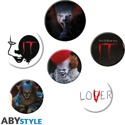 Produktbild von Es Ansteck-Buttons 6er-Pack Mix