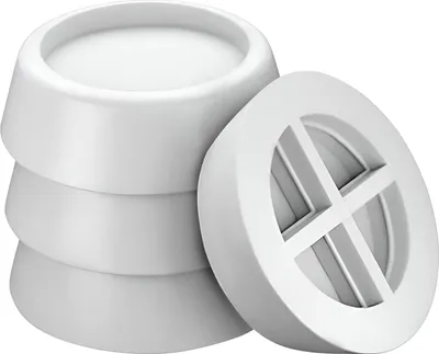 Productafbeelding van Ruhhy 19371 Trillingsdempende set van 4 onderzetters voor wasmachines