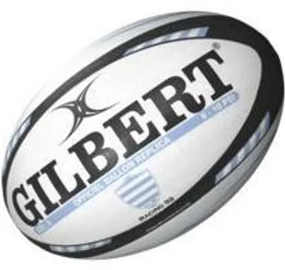 Image de Ballon de rugby Racing 92 Replica GILBERT Taille 5