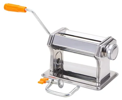 Produktbild von Omgoods – Manuelle Kleintrennmaschine – Polymerkleintrennmaschine – Mischpresse für die Volumenvergrößerung von Klei – 6 verschiedene Dickeneinstellungen – 203 x 131 x 120 mm – Ideal zum Ausrollen – Kleiner Walzer