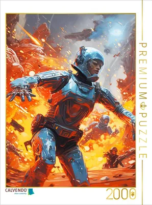 Produktbild von CALVENDO Puzzle Galaktischer Krieg | 2000 Teile Lege-Größe 90x67cm Foto-Puzzle für glückliche Stunden