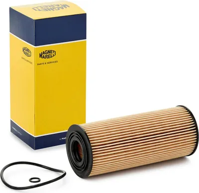 Produktbild von Ölfilter MAGNETI MARELLI 152071758807 Filtereinsatz für VW Golf IV Schrägheck (1J1) PASSAT Variant (3B6) für AUDI A4 Avant (8ED, B7) A3 Schrägheck